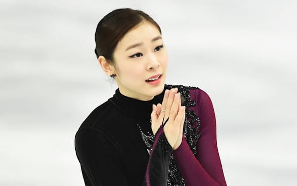 韓国のフィギュアスケートの元五輪女王、金姸児さんが結婚する（写真は2014年のソチ冬季五輪での演技後）