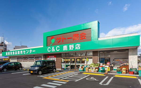 サトー商会は直売店を出店し、小売事業を拡大する(仙台市の店舗)
