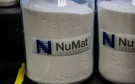 ヌマット社はMOFと呼ばれる新素材を手掛ける