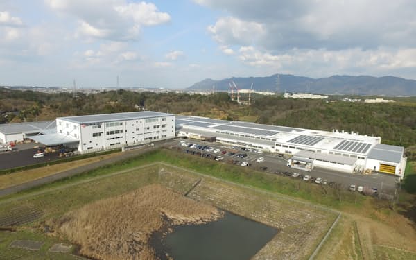 島根県の工場ではＸ線診断装置を生産している