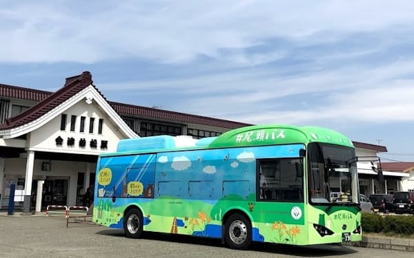 みちのりHD傘下の会津バスが現在運行している電気バス
