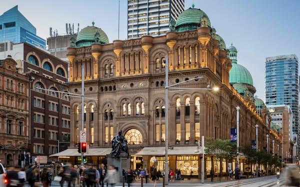 リンクリートが投資したシドニー中心部の高級モール