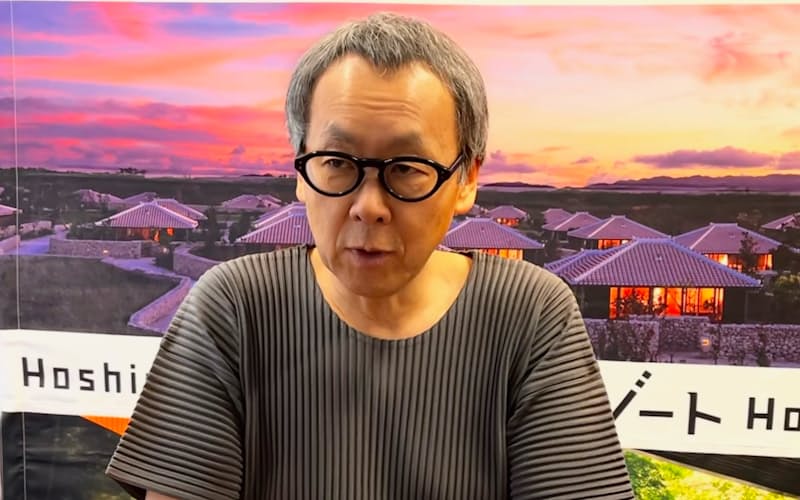 星野リゾートの星野佳路代表 星野リゾートの星野佳路代表