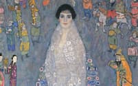 米ニューヨークでの競売で落札されたクリムトの絵画「エリザベート・レーデラーの肖像」=サザビーズ提供・共同