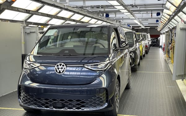 独フォルクスワーゲン(VW)のCDS保証料率は1月末の2.5倍に上昇（同社ハノーバー工場）