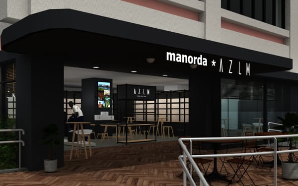 マノルダいわてが盛岡市内に出店を計画している「AZLM　コネクテッドカフェ」（イメージ）