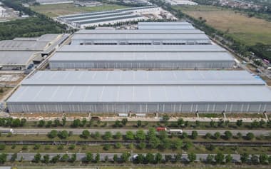 三菱商事が出資するジャカルタ近郊の物流施設