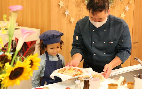 京セラはアレルギーを持つ子供などに向けたレストランの新規事業を探る（東京都世田谷区のマトイル店舗）