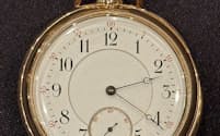 タイタニック号の乗客が所有していた懐中時計(Henry Aldridge & Son Ltd提供・共同)