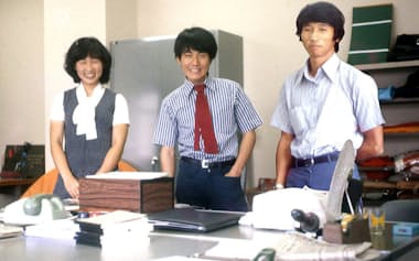 モンベルの創業メンバー。右から、辰野勇氏、真崎文明氏、増尾幸子氏(写真提供:モンベル)