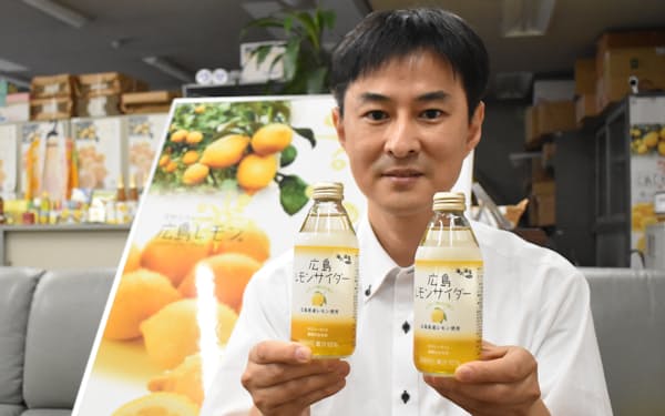 「広島のレモンは宝物です」と語るJA広島果実連広島支所の河村博文所長