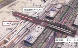 京急は品川駅の線路を増やす工事を進めており、引き上げ線も整備することで輸送力を増強する(イメージ)