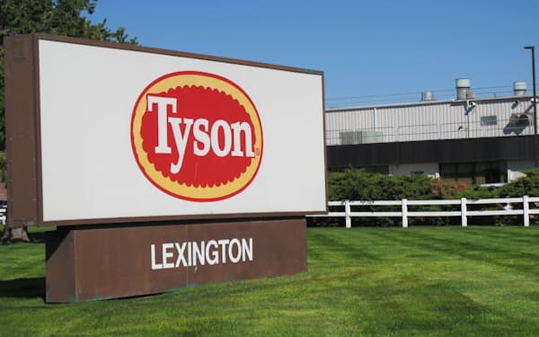 タイソンの食肉加工工場（ネブラスカ州）
