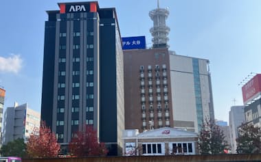 TKPがJR大分駅前に開業する「アパホテル大分駅前」(大分市)