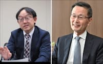 加藤出氏㊧と若田部昌澄氏