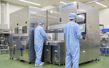 タツモが手がける半導体製造装置の工場(同社提供)