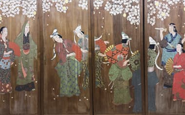 「醍醐の花見」(水平社博物館蔵)