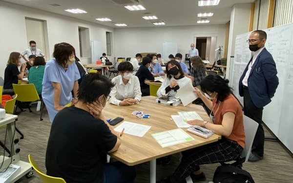 愛媛県は起業に関心のある学生と起業家らをつなぐ（7月、松山市）