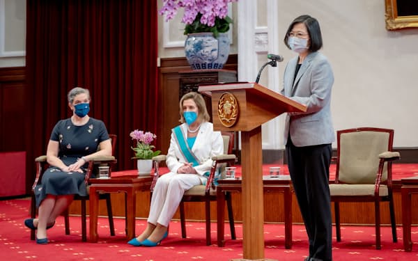 米ペロシ下院議長の台湾訪問で米中の緊張関係が高まった＝ロイター