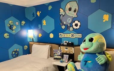 アパホテル大分駅前には「ニータンルーム」が2部屋ある(大分市)