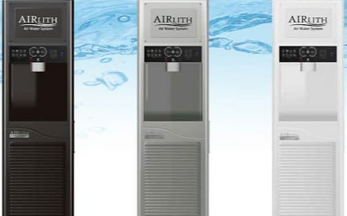 アクアテックが開発した空気中から水を生成する装置「エアリス」
