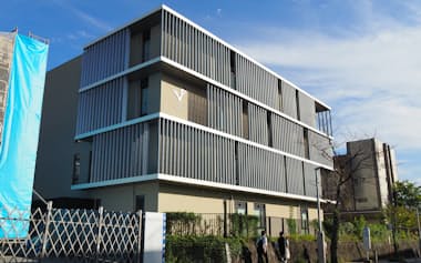 山梨大学「GR/EEN」の研究教育棟となるゼロエミッションみらいラボ(甲府市)