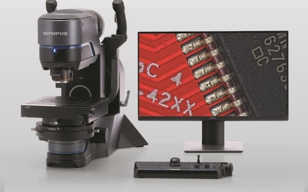 オリンパスの科学事業は工業用の顕微鏡などを手掛ける