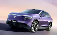 東風日産が26年上期に発売するSUV「NX8」(同ブランドのSNSへの投稿から)