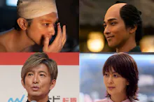 左上:吉沢亮(C)吉田修一/朝日新聞出版 (C)2025 映画「国宝」製作委員会=全国東宝系にて公開中 右上:横浜流星 大河ドラマ「べらぼう〜蔦重栄華乃夢噺〜」左下:木村拓哉 右下:松たか子(C)テレビ朝日