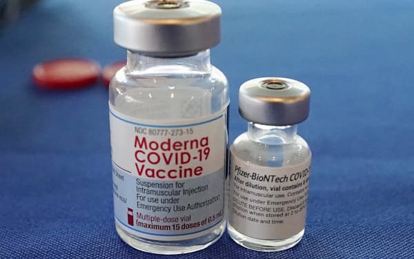 モデルナは新型コロナウイルスのワクチンを巡る特許を侵害したとして、ファイザーやビオンテックを訴えると発表した＝ＡＰ