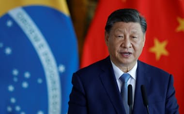 中国の習近平国家主席は2024年11月にブラジルを国賓訪問した=ロイター