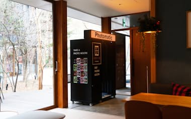 パブリックスペース「TAMARIBA」に設置し、宿泊者限定で24時間利用できる