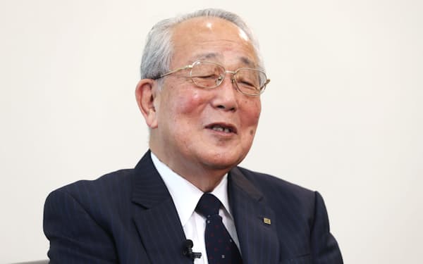 稲盛和夫　京セラ名誉会長（2015年7月17日、京都市）
