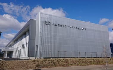 サロンはスタートアップ企業の拠点施設、ヘルステック・イノベーション・ハブに置く(盛岡市)