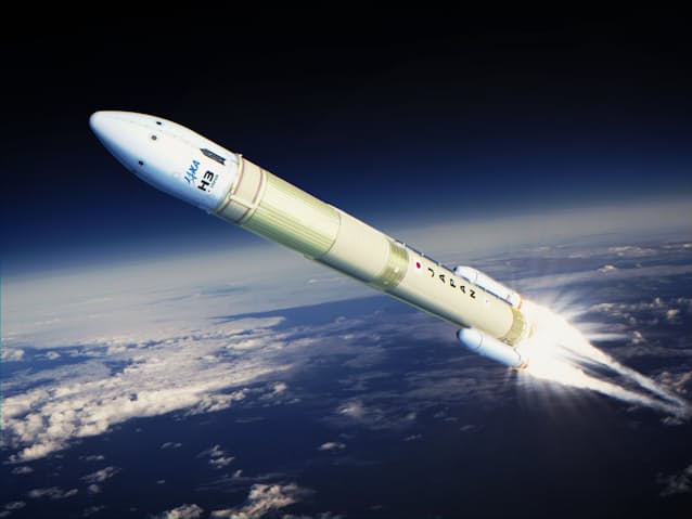 H3ロケット初打ち上げ JAXA「22年度内に」: 日本経済新聞