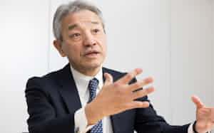 ヨークHDの石橋誠一郎社長(25年12月、東京都品川区) ヨークHDの石橋誠一郎社長(25年12月、東京都品川区)