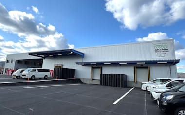 「あかいわ共創アグリステーション」は次世代農業技術集積センターの中核施設の位置づけ(岡山県赤磐市)