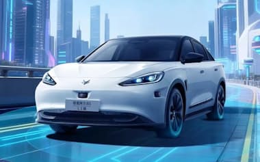 アークフォックスの自動運転「レベル3」を搭載するEVセダン(同ブランドのSNSへの投稿から)