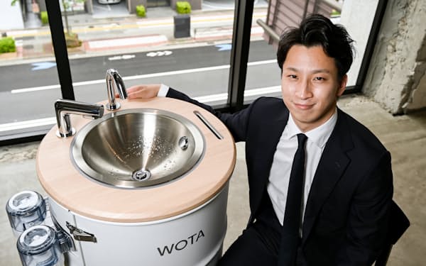 WOTA・CEOの前田瑶介氏