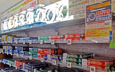 すでに生産を終えた製品もあり、販売は徐々に縮小する見通しだ