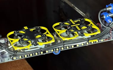 3号機の格納容器の内部調査に使うドローン(10月)