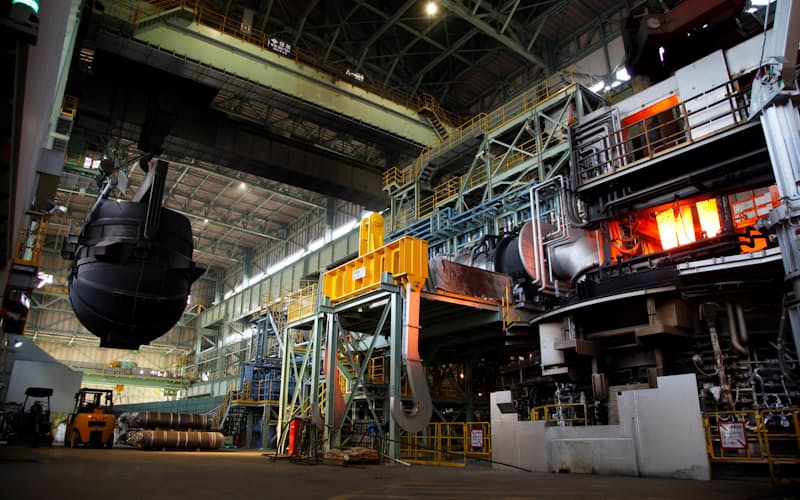 大同特殊鋼は売上高の6〜7割ほどを自動車関連が占のる(愛知県東海市) 大同特殊鋼は売上高の6〜7割ほどを自動車関連が占のる(愛知県東海市)