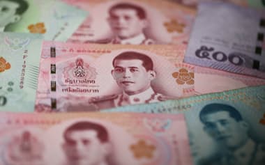 タイバーツは対ドルで4年半ぶり高水準に