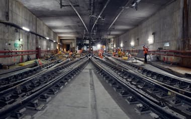 豪・サリックスが供給するレールの分岐器