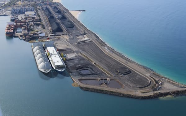 ケンブラ港の施設は2023年の稼働を予定する＝スカドロン・エナジー提供