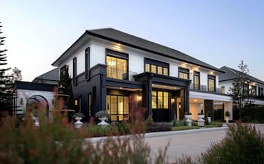 サンシリと三井不動産が共同で開発中の高級住宅=サンシリ提供