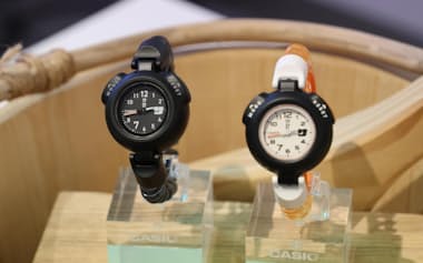 カシオのサ時計。2024年末にクラウドファンディングで売り出したところ、用意した2200本が9分で売り切れた