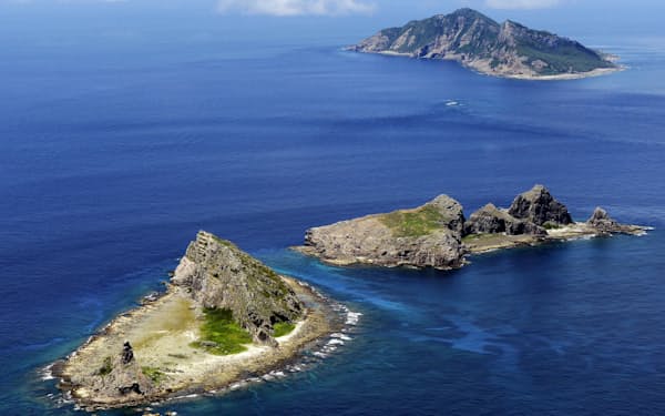 沖縄県・尖閣諸島の周辺で中国は一方的な現状変更の試みを強めている＝共同