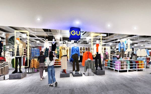GUは銀座で２店舗目となる旗艦店をオープンする（写真はイメージ）