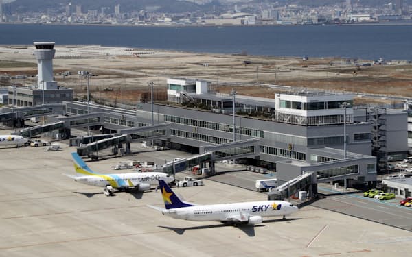 神戸空港は2006年に開港した